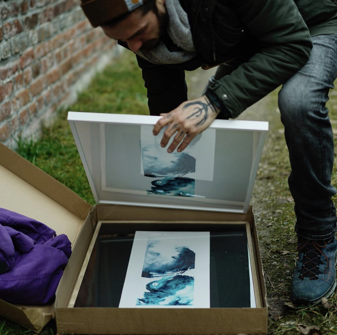 Painting by Koray Karagözler